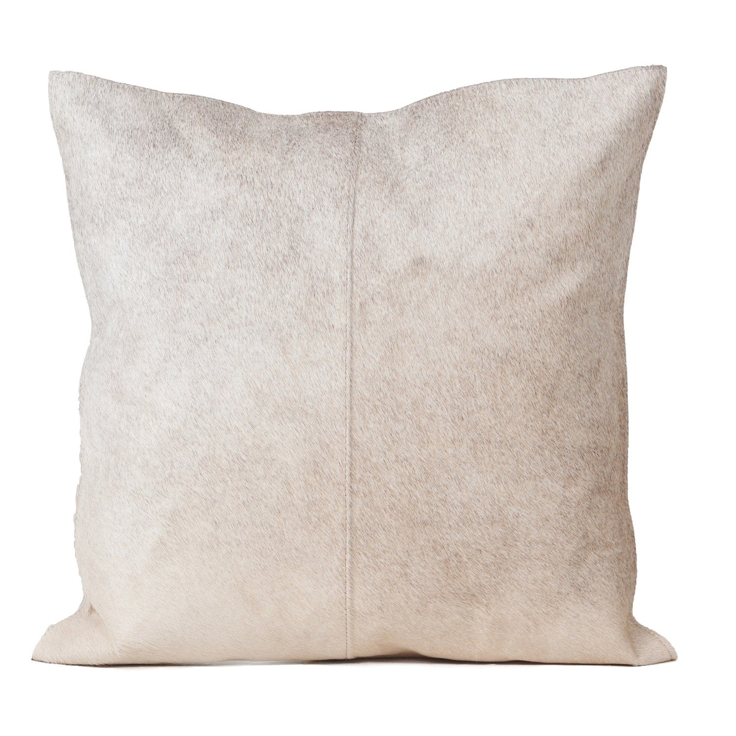 Cowhide Cushion Natural Grey #_shape=Square