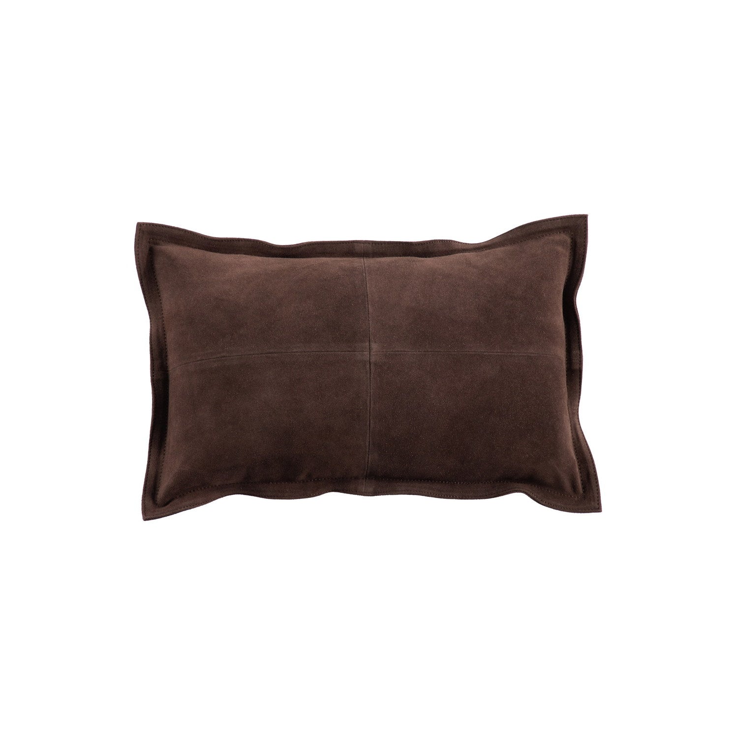 Suede Cowhide Cushion Java #_shape=Lumbar