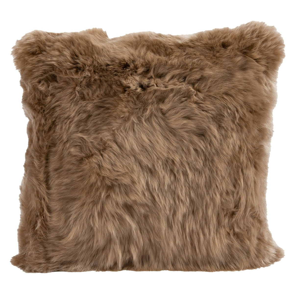 Longwool Sheepskin Cushion Butterscotch #_shape=Square
