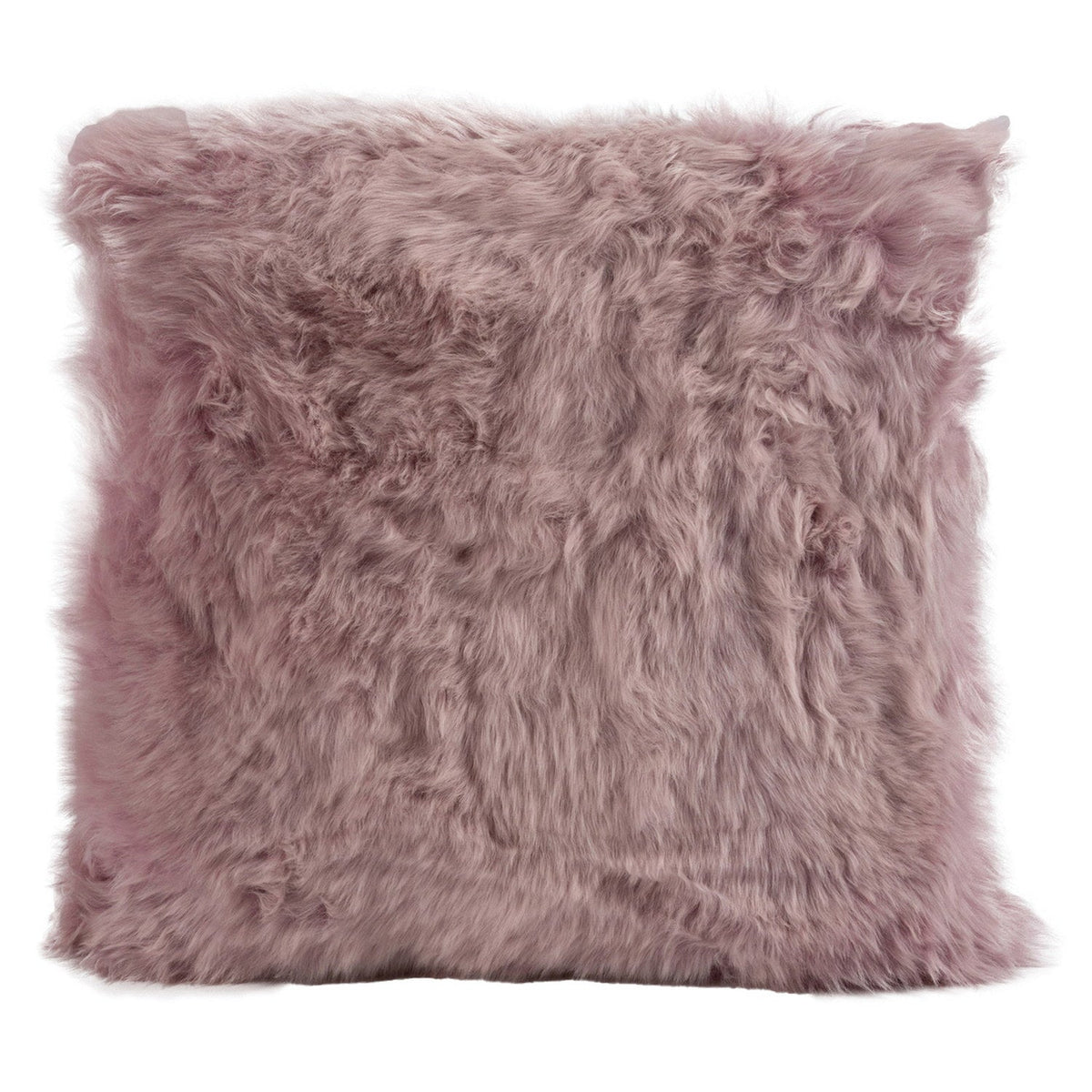 Longwool Sheepskin Cushion Fleur #_shape=Square