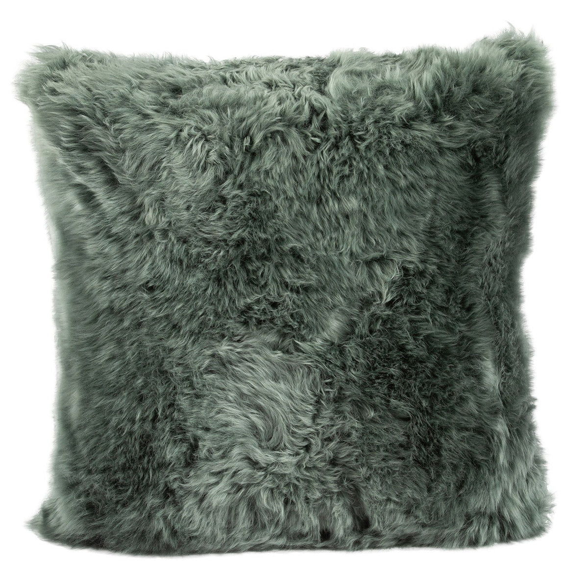 Longwool Sheepskin Cushion Laurel #_shape=Square