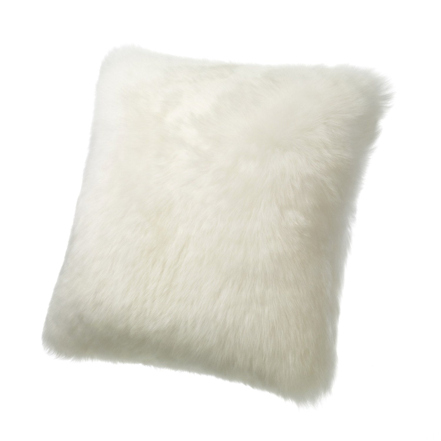 Longwool Sheepskin Cushion Ivory 2