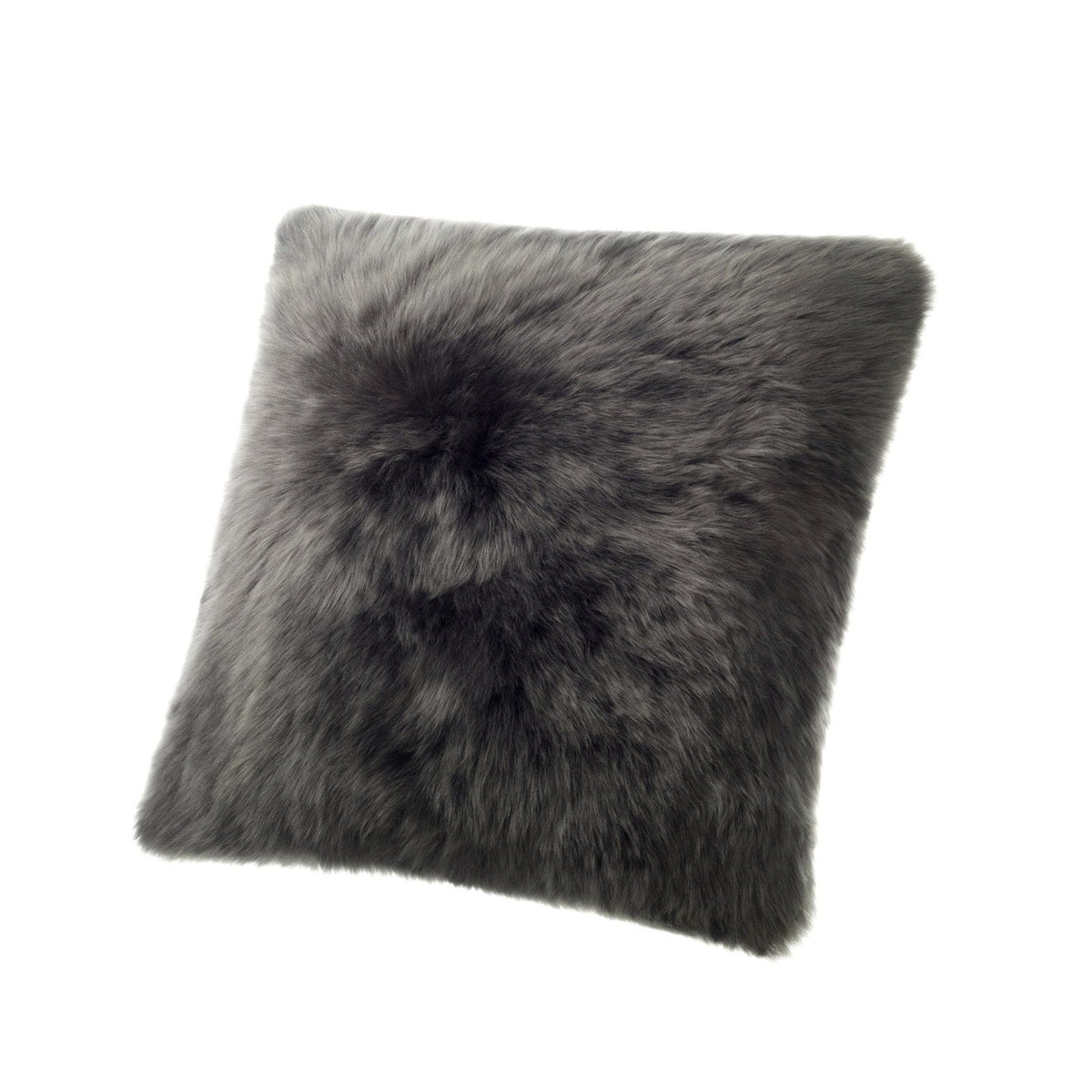 Longwool Sheepskin Cushion Steel 2