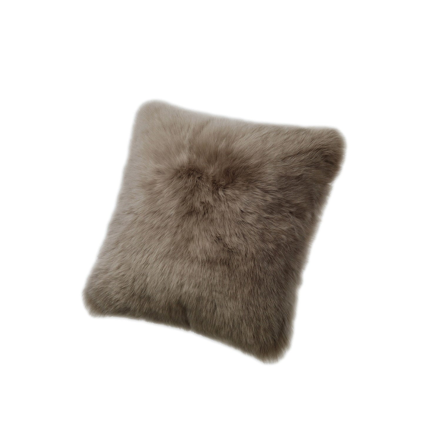 Longwool Sheepskin Cushion Taupe 4