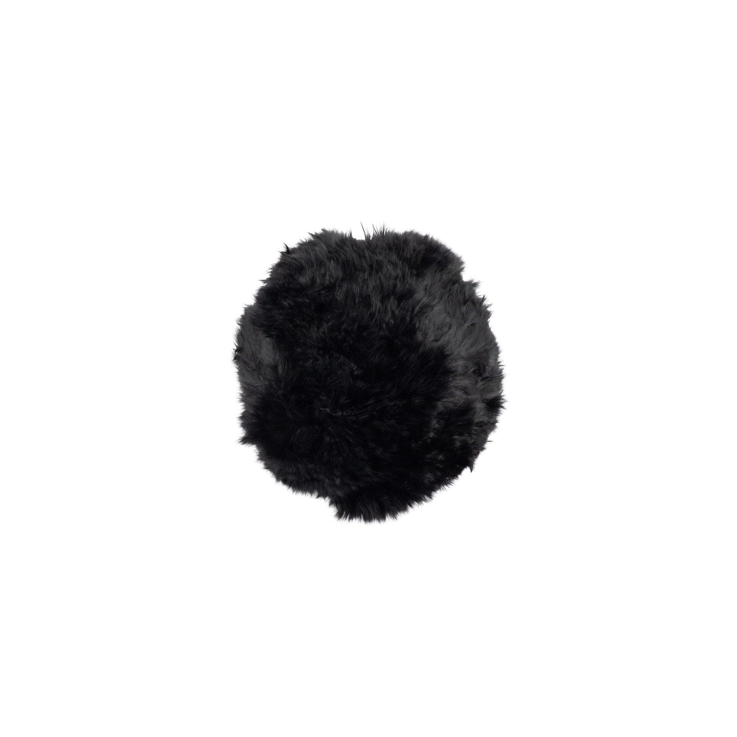 Alpaca Suri Cushion Black 3