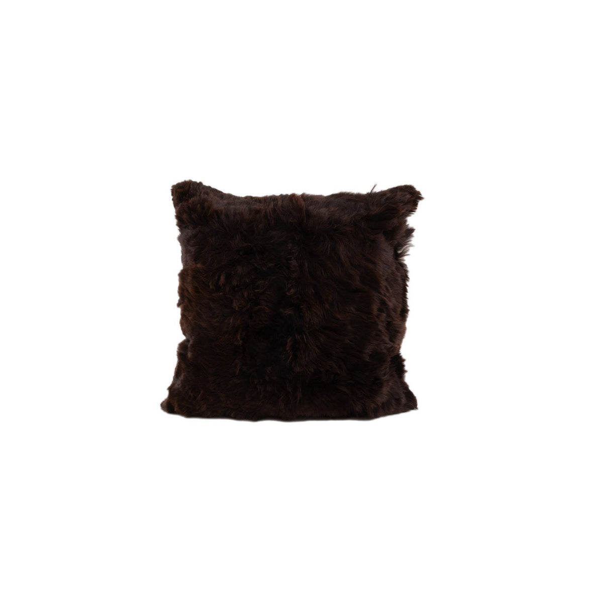 Alpaca Suri Cushion Brown 2
