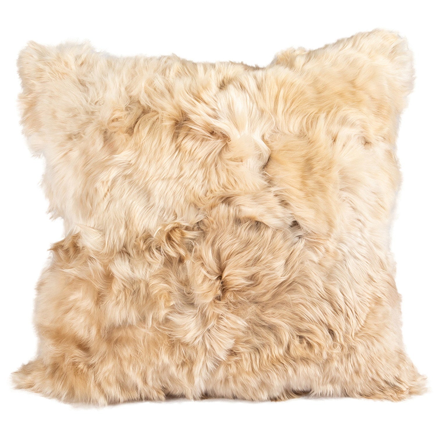 Alpaca Suri Cushion Linen 2