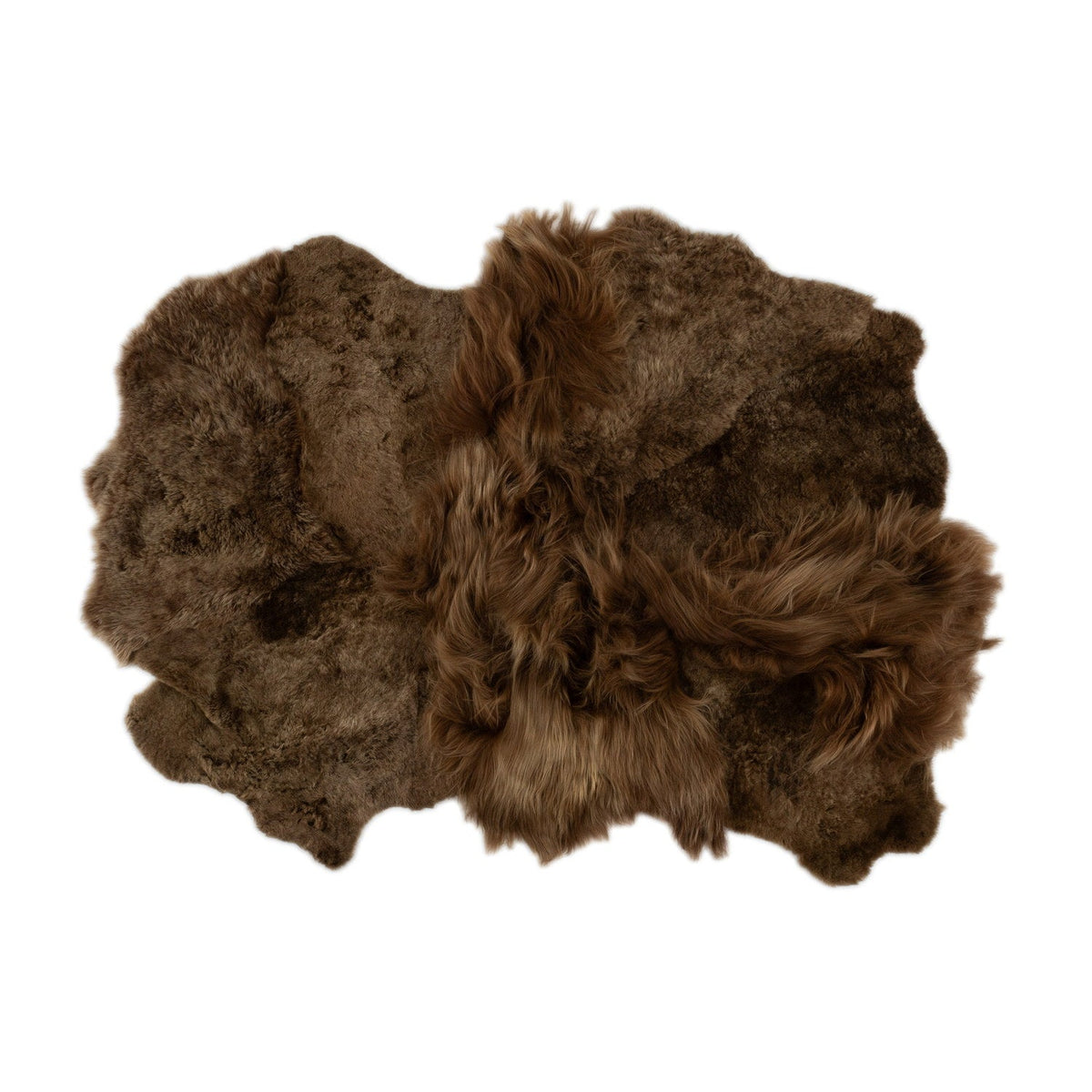 Icelandic Design Rug Multilayer Sheepskin Caramel #_shape=Rectangle