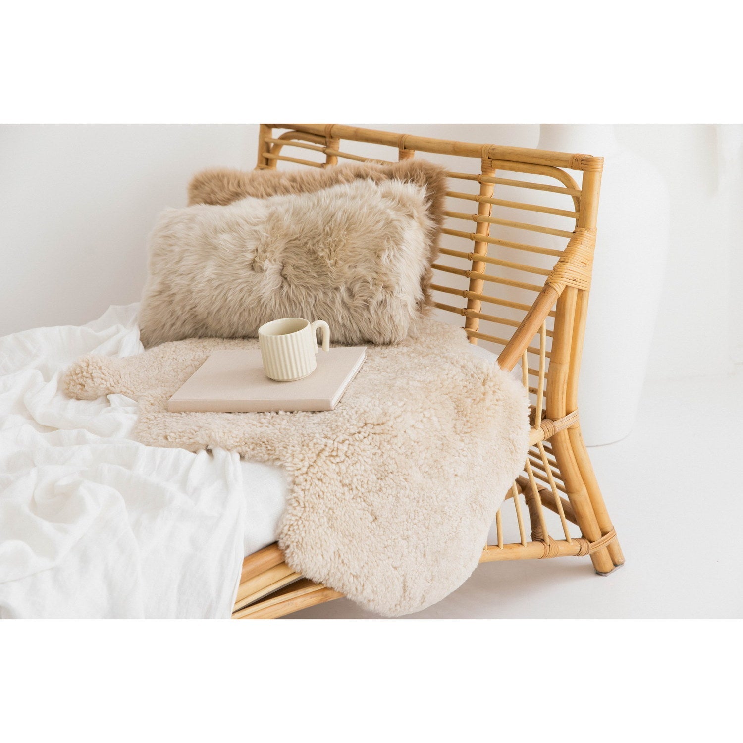 Rug SW 3SC Curly Single Sheepskin Oatmeal 3