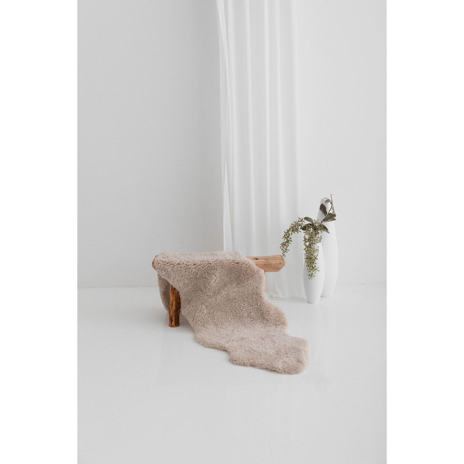 Rug SW 3SC Curly Double Sheepskin Oatmeal 2
