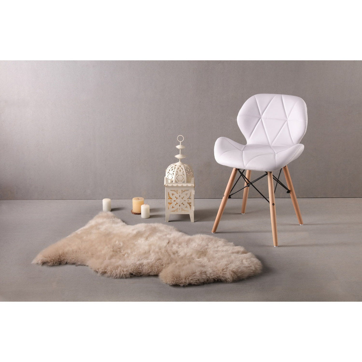 Long Wool Sheepskin Rug Single Nappa 2