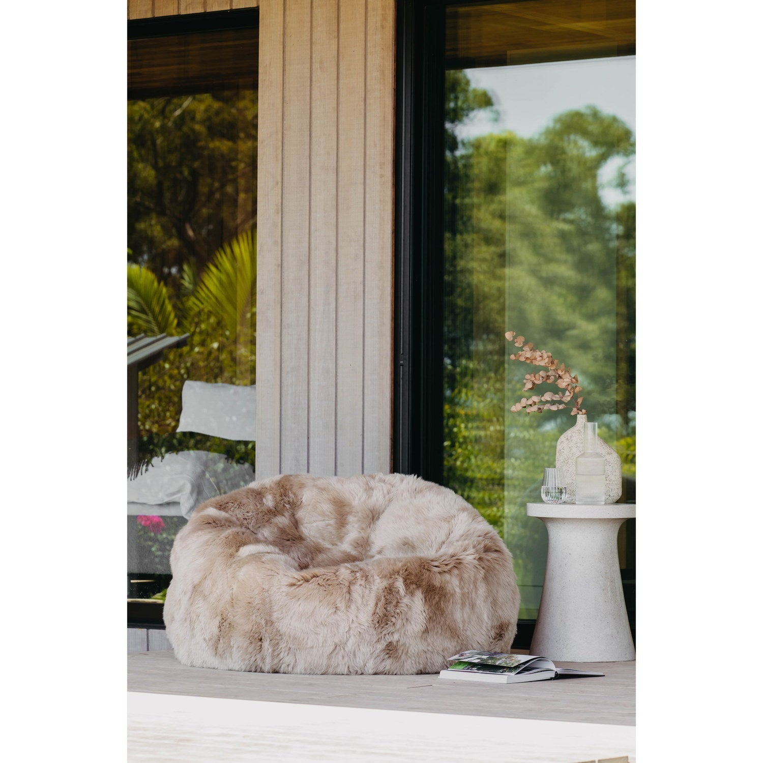 Longwool Sheepskin Beanbag Nappa 2