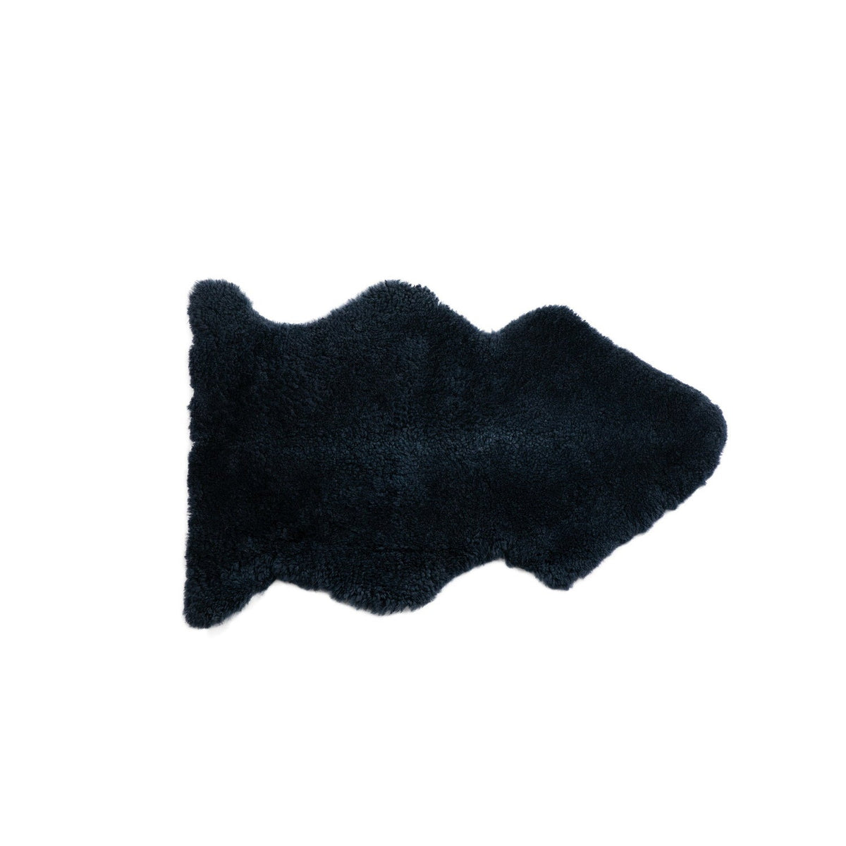 Rug SW 3SC Curly Single Sheepskin Dark Navy #_shape=Rectangle
