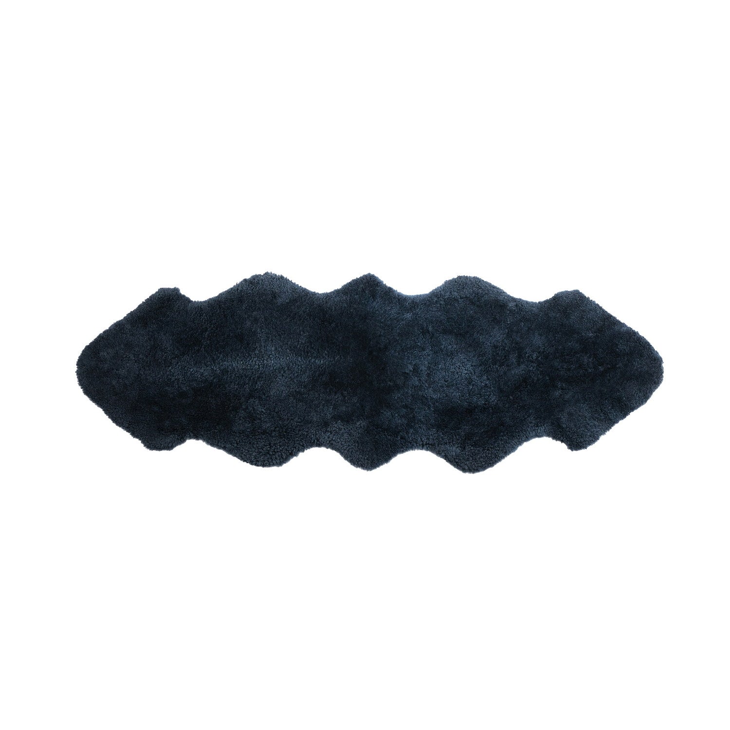 Rug SW 3SC Curly Double Sheepskin Dark Navy #_shape=Rectangle