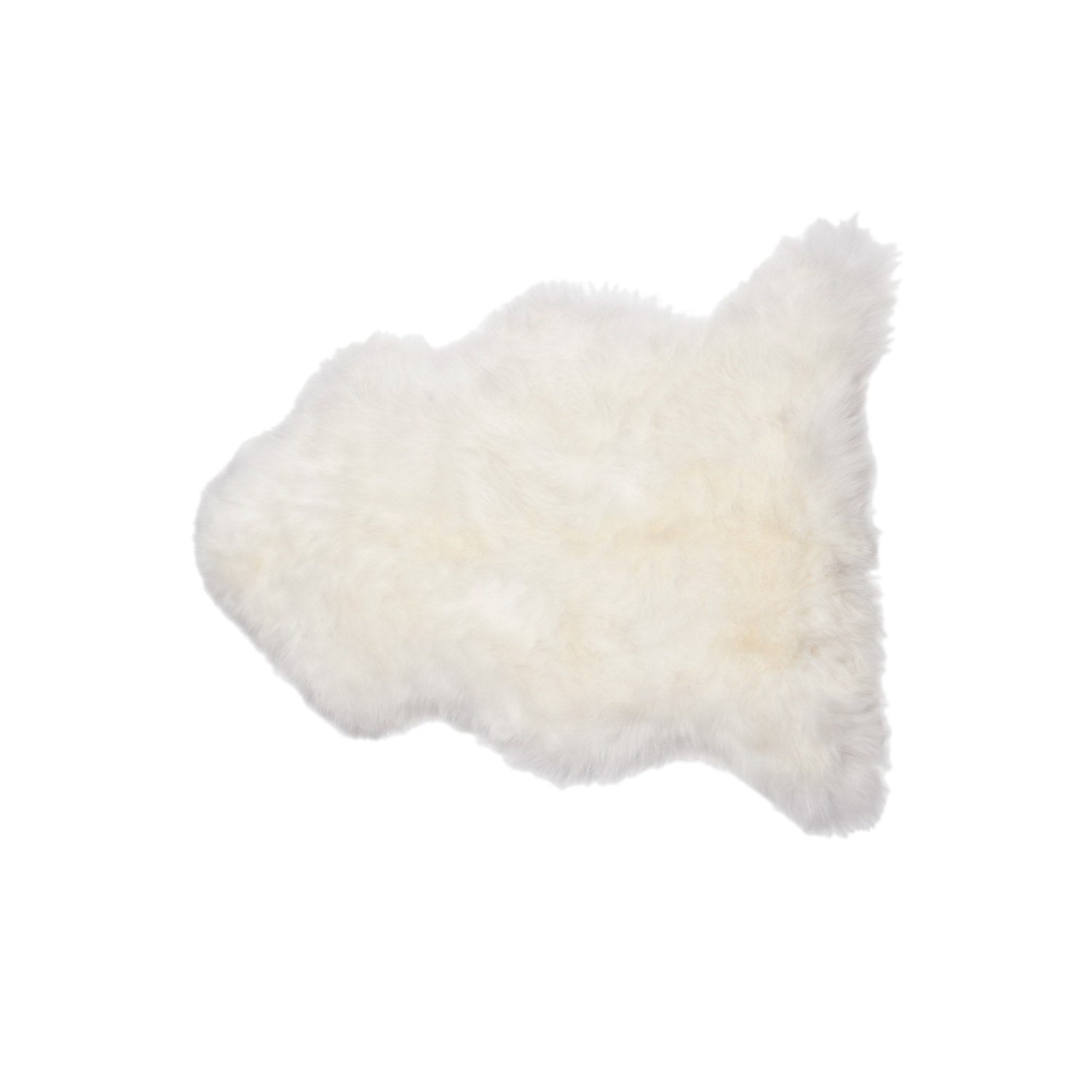 Long Wool Sheepskin Rug Single Ivory #_shape=Rectangle
