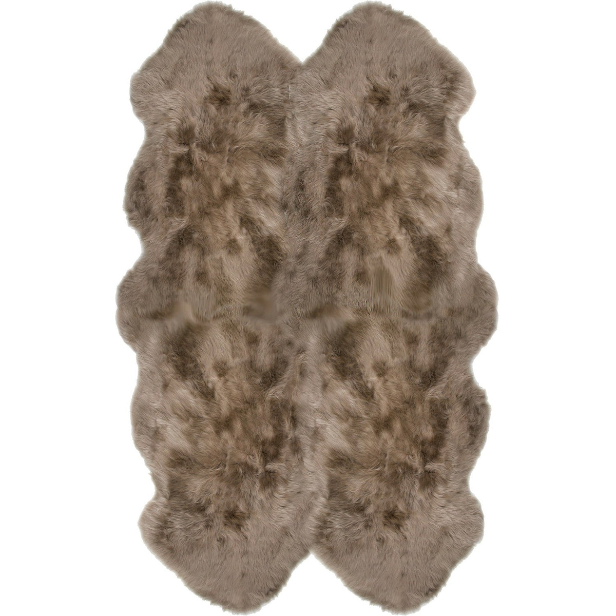 Long Wool Sheepskin Rug in Taupe – New Zealand & Australian Hides