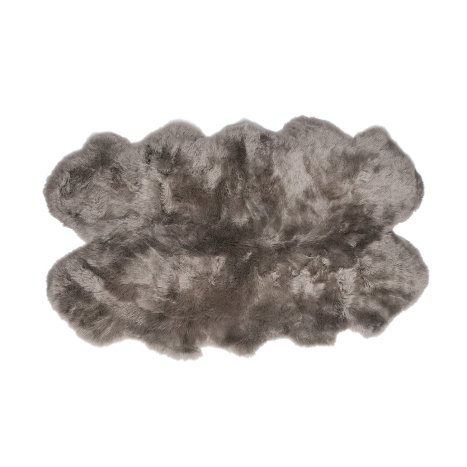Long Wool Sheepskin Rug Quarto Vole #_shape=Rectangle