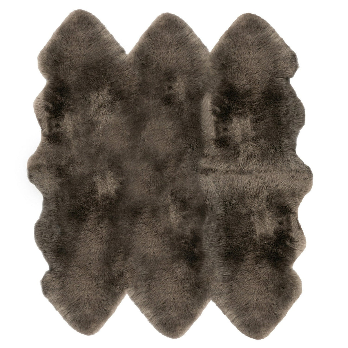 Long Wool Sheepskin Rug in Fossil – New Zealand & Australian Hides