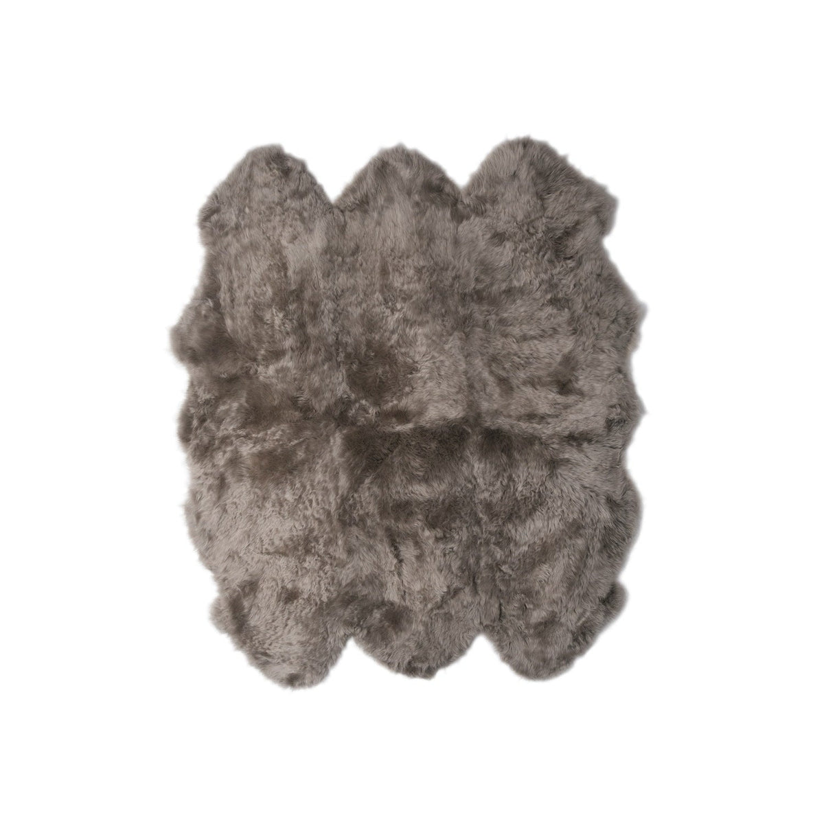 Long Wool Sheepskin Rug in Vole – New Zealand & Australian Hides