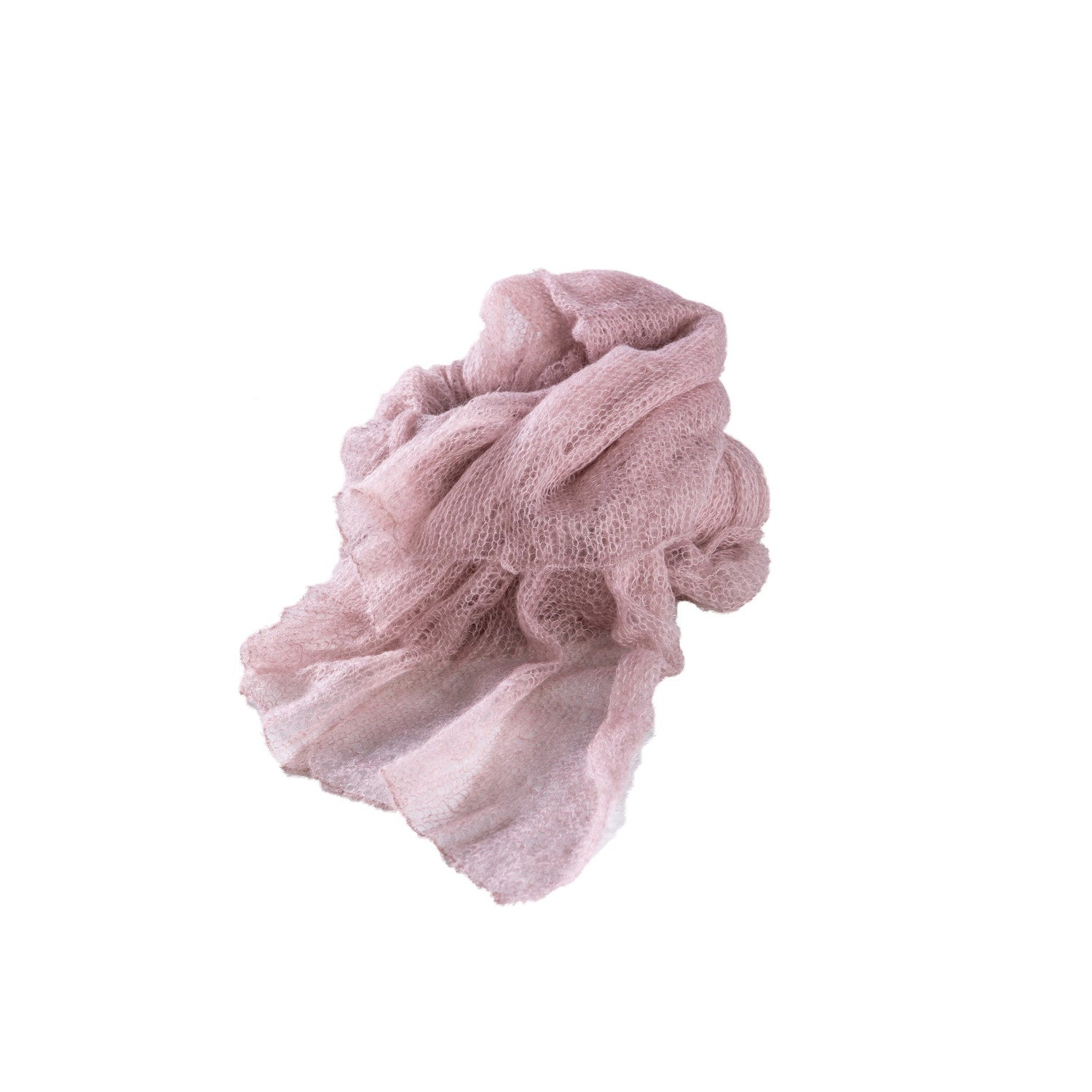 Woven Kid Mohair Throw Rose #_shape=Rectangle