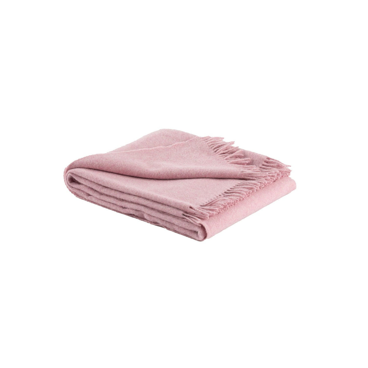 Recycled Wool And Alpaca Sandoy Throw Rose #_shape=Rectangle