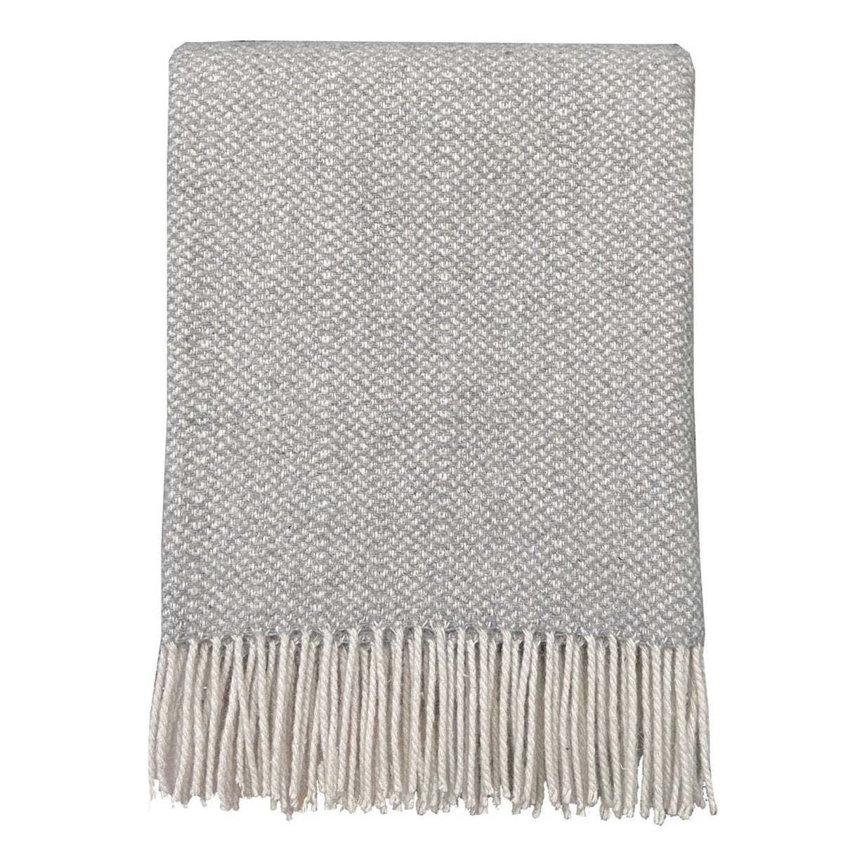 Wool Blend Telluride Throw Grey #_shape=Rectangle