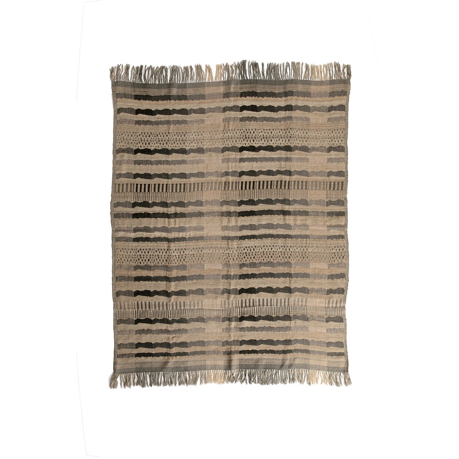 Safari Throw Wool/silk Multi 2