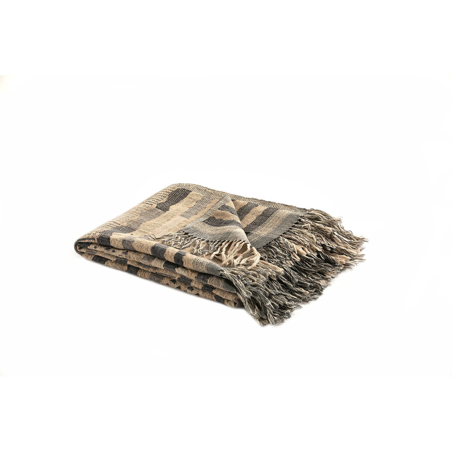 Safari Throw Wool/silk Multi #_shape=Rectangle