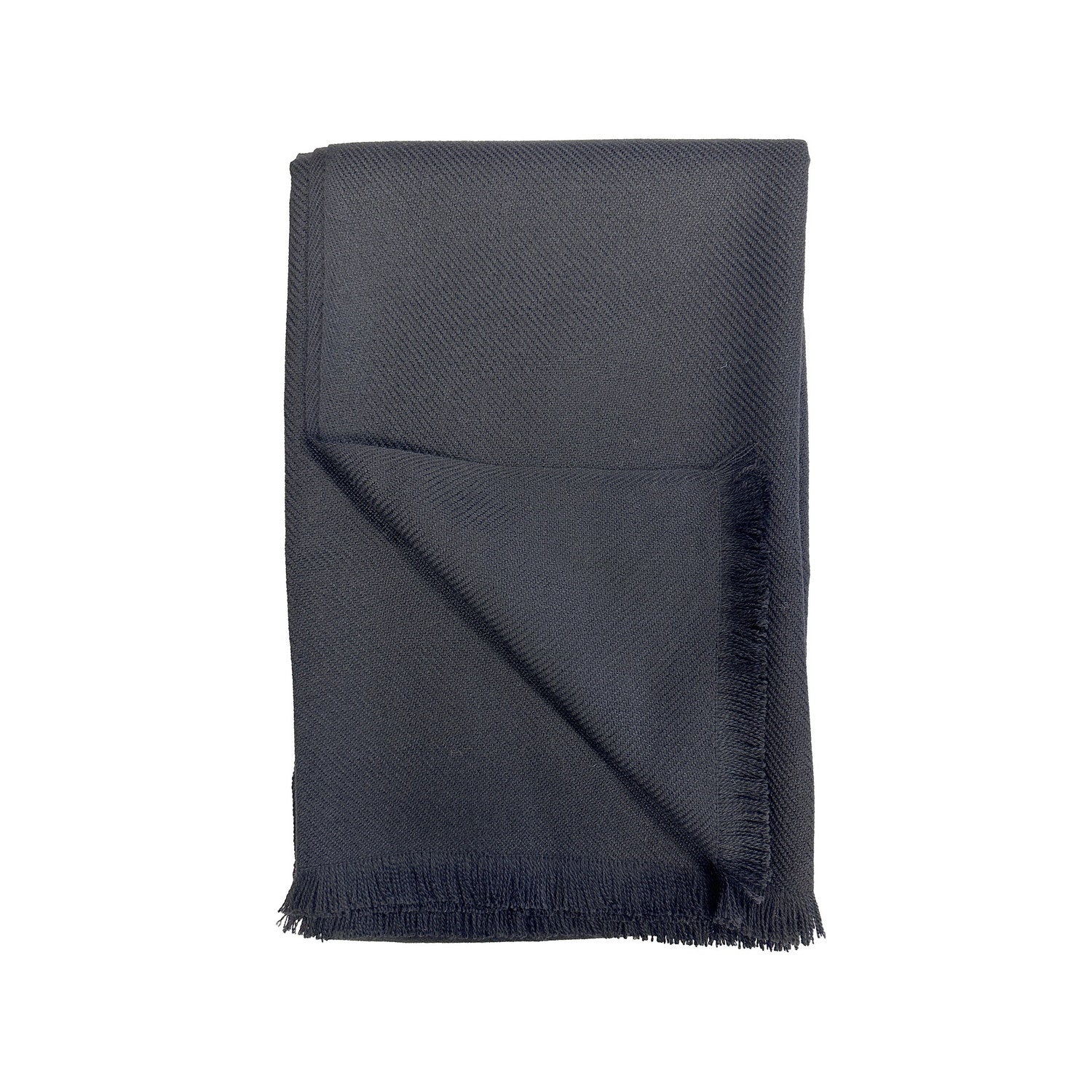 Clara Alpaca Nylon Blend Throw Grey #_shape=Rectangle