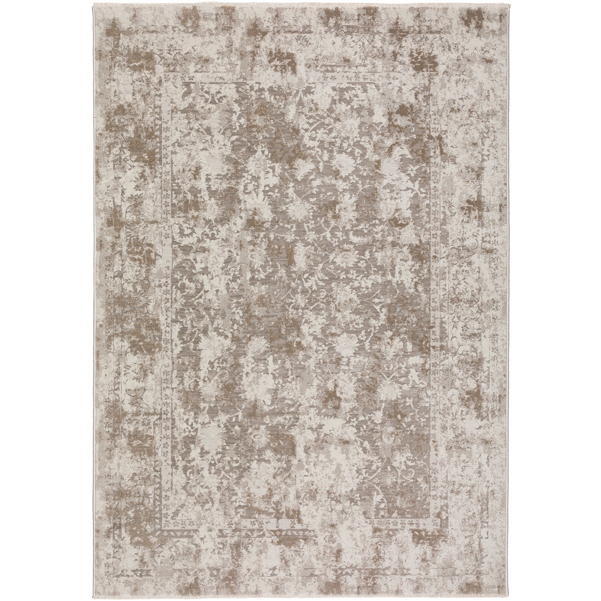 Traditional AY2 Taupe Brown Rug 3'3" x 5'3" #shape_Rectangle