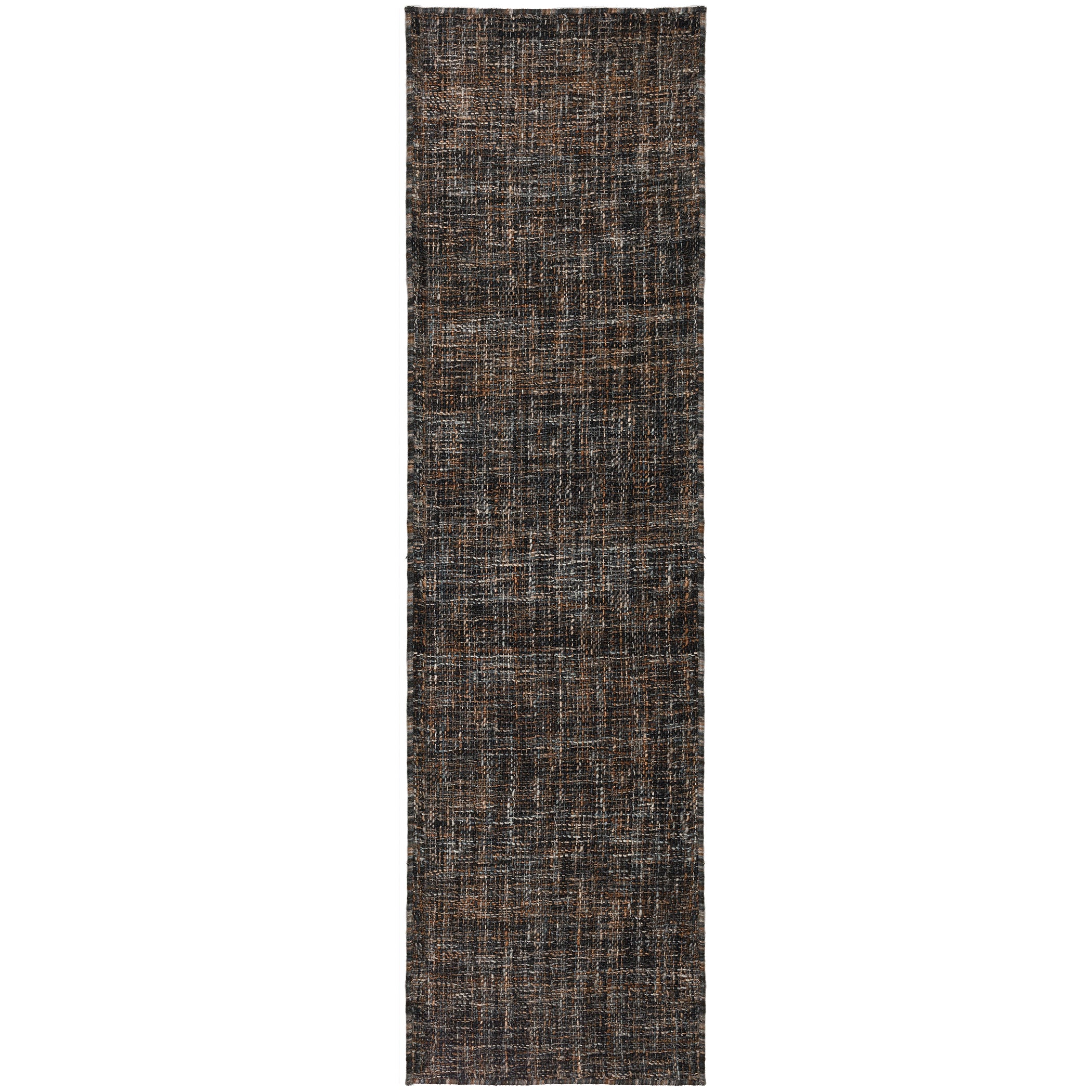 Casual AZ1 Black Rug 2'3" x 7'6" #shape_Runner