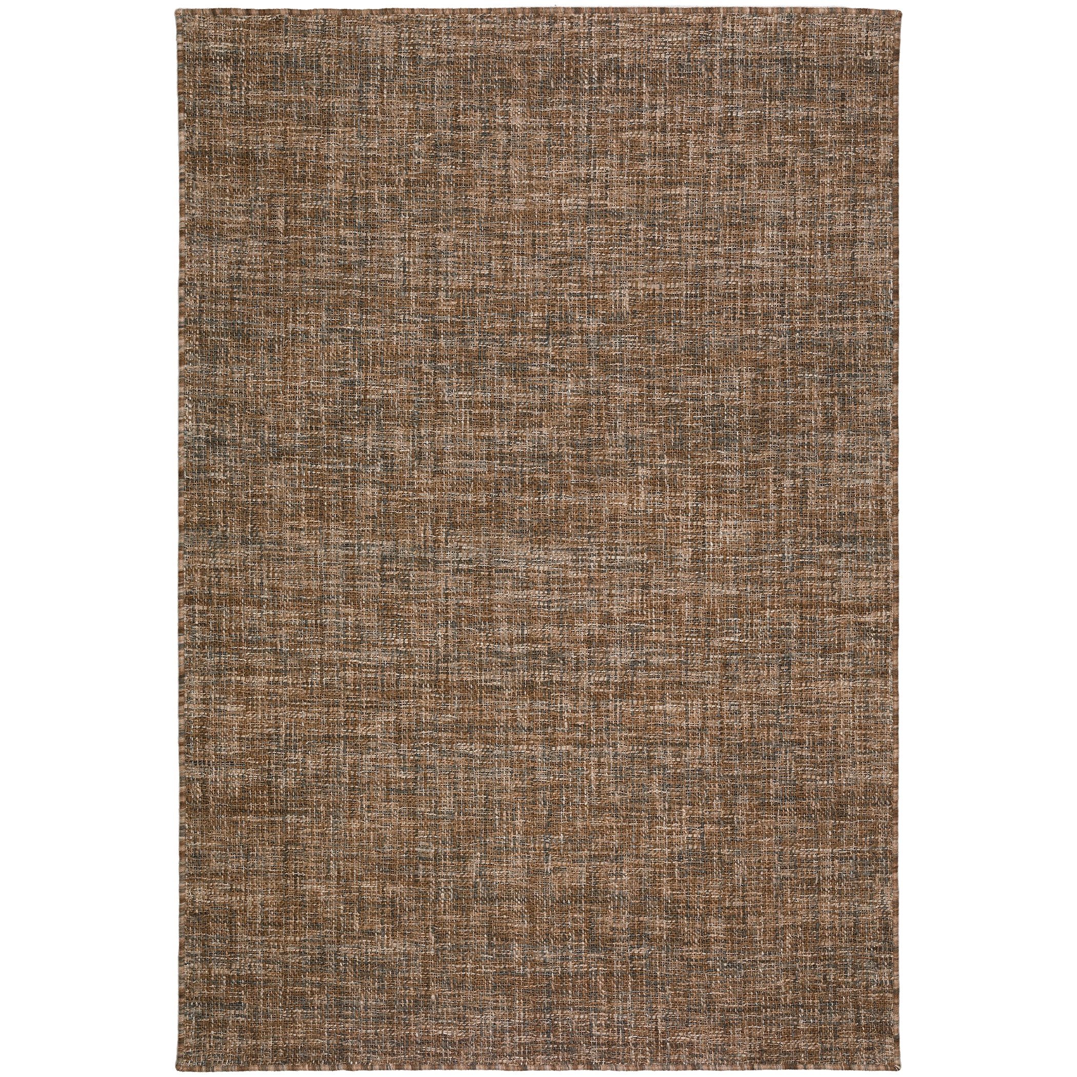 Casual AZ1 Chocolate Brown Rug 3'6" x 5'6" #shape_Rectangle