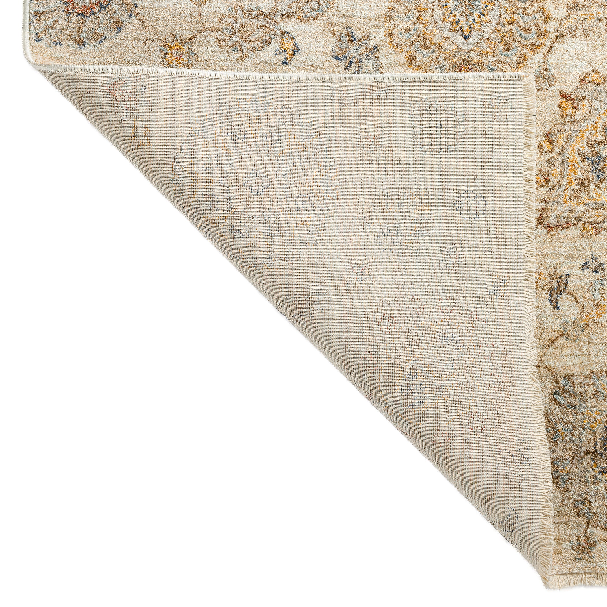 Traditional BE5 Ivory Rug 1'8" x 2'6" #shape_Rectangle