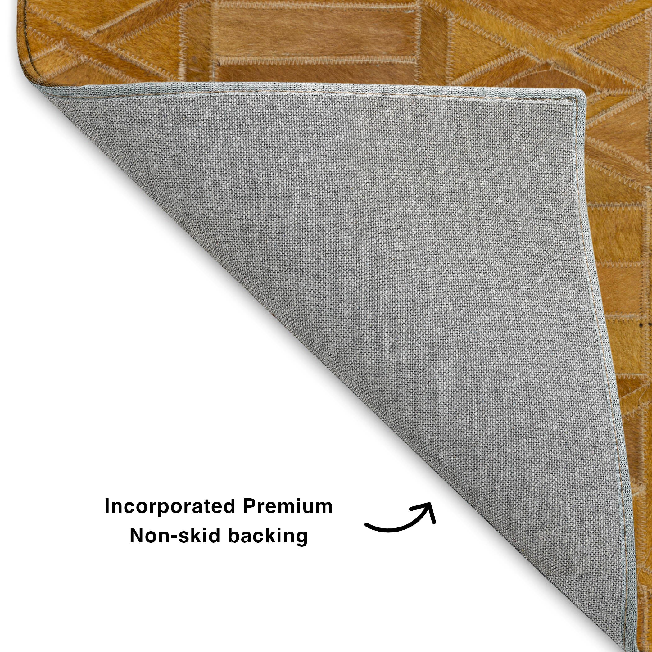 Luxury Washable Indoor/Outdoor Lodge BM4 Rust Orange Rug 1'8" x 2'6" #shape_Rectangle