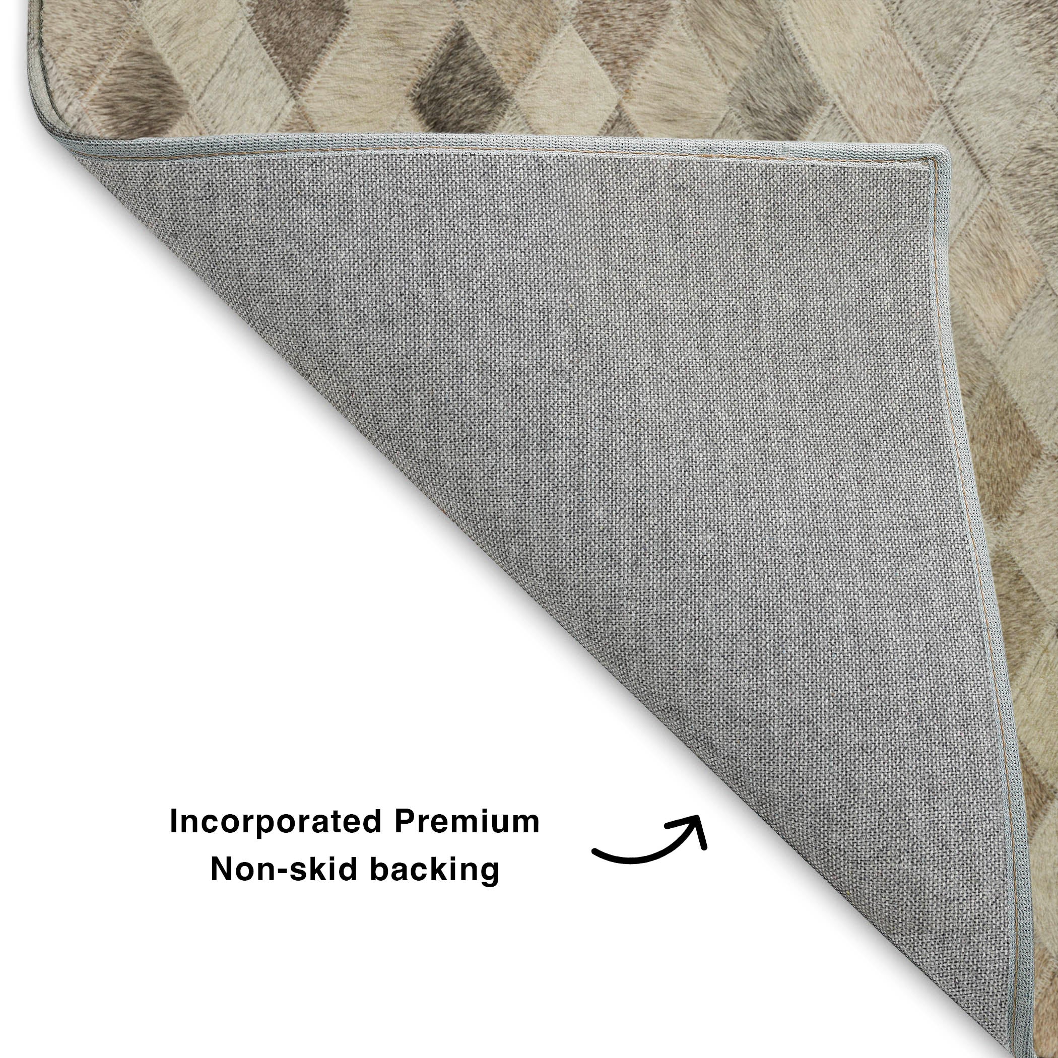 Luxury Washable Indoor/Outdoor Lodge BM6 Gray Rug 1'8" x 2'6" #shape_Rectangle