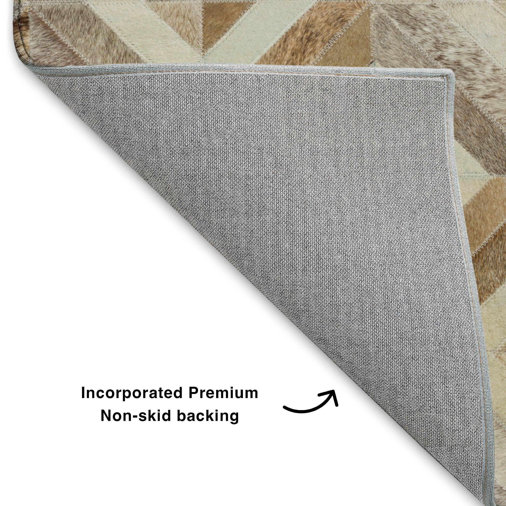 Luxury Washable Indoor/Outdoor Lodge BM7 Gray Rug 1'8" x 2'6" #shape_Rectangle