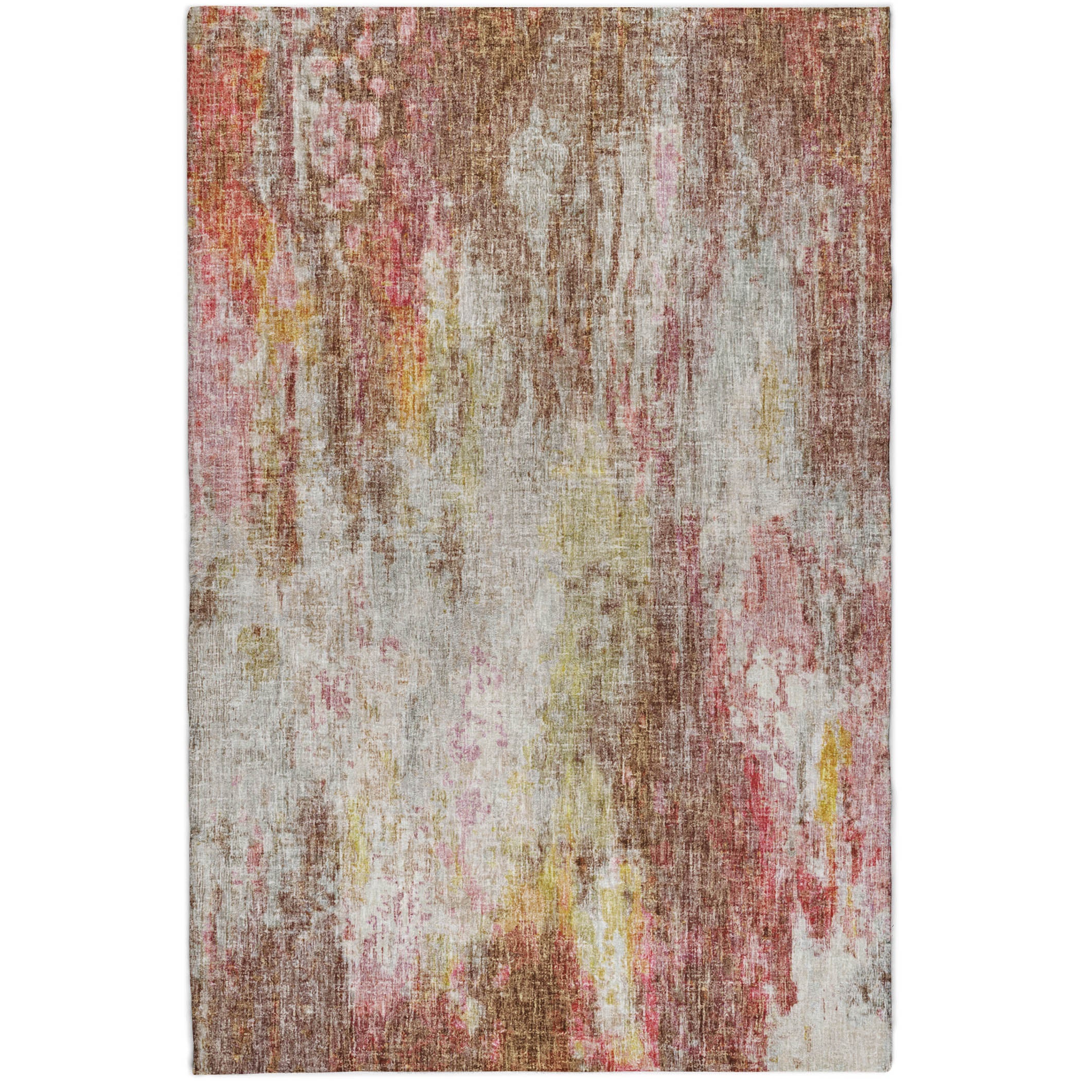 Luxury Washable Casual BO10 Blush Pink Rug 2'6" x 3'10" #shape_Rectangle