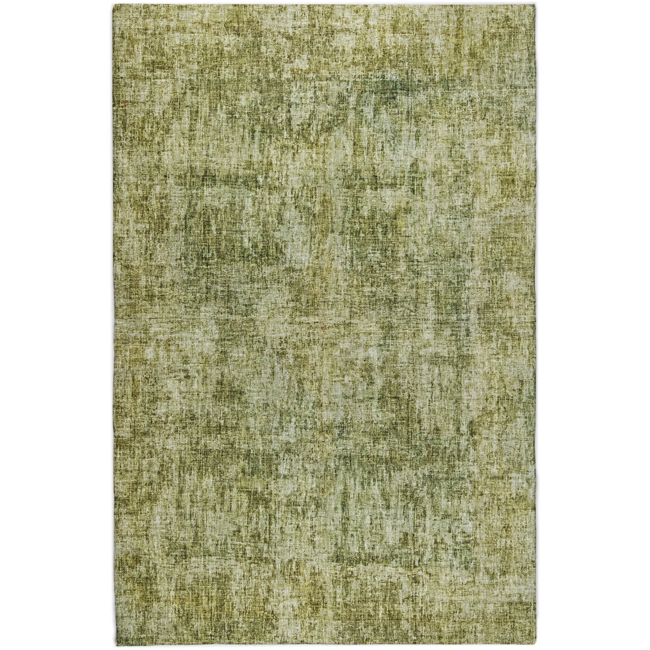Luxury Washable Casual BO9 Aloe Green Rug 2'6" x 3'10" #shape_Rectangle