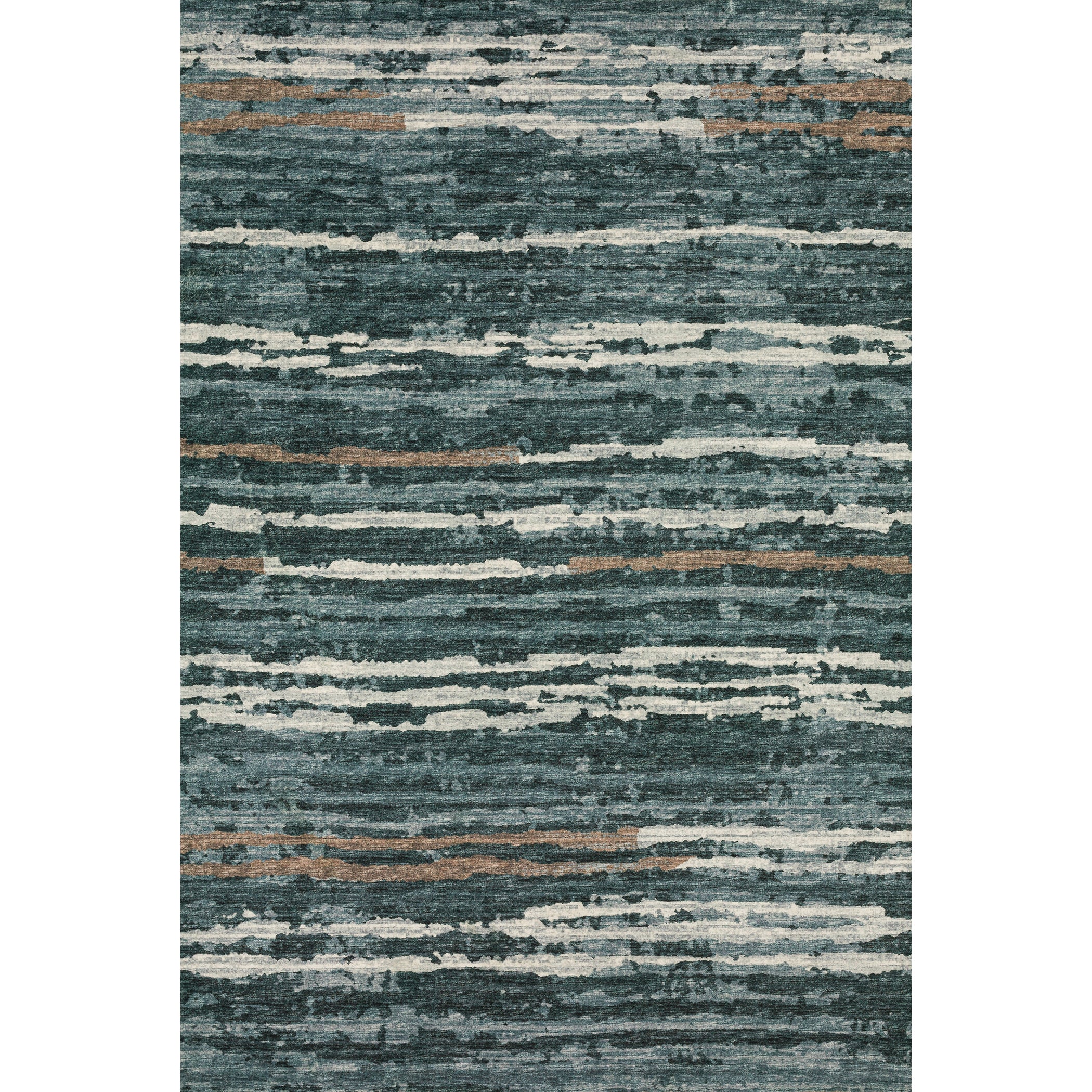 Luxury Machine Washable Indoor/Outdoor Casual BR4 Midnight Black Rug 3' x 5' #shape_Rectangle