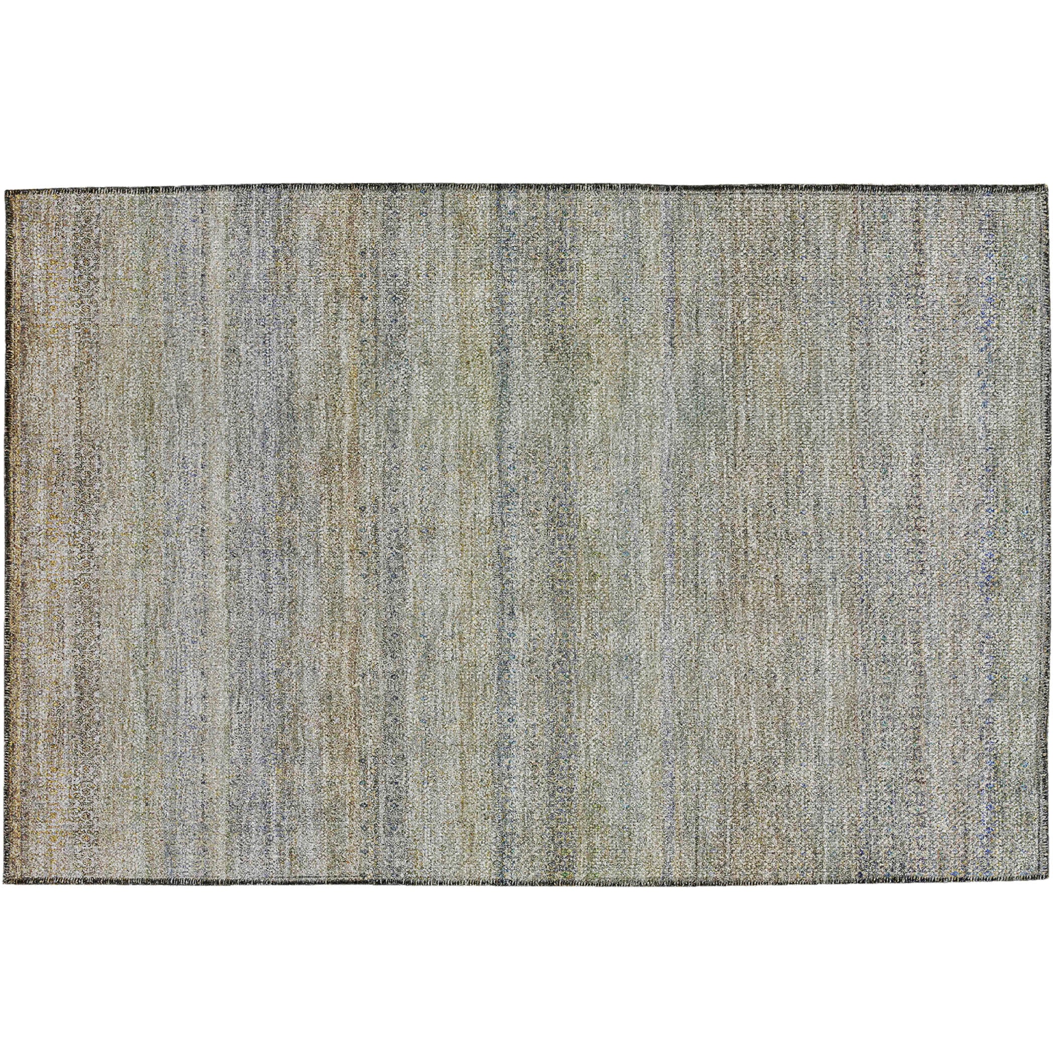 Luxury Washable Indoor/Outdoor Transitional BU11 Seafoam Blue Rug 1'8" x 2'6" #shape_Rectangle