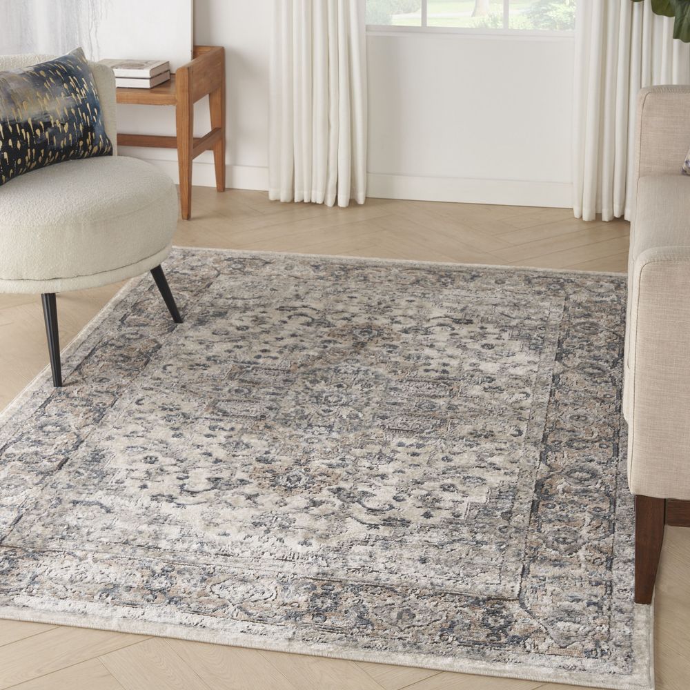 Concerto CNC05 Ivory/Grey Rugs #color_ivory/grey