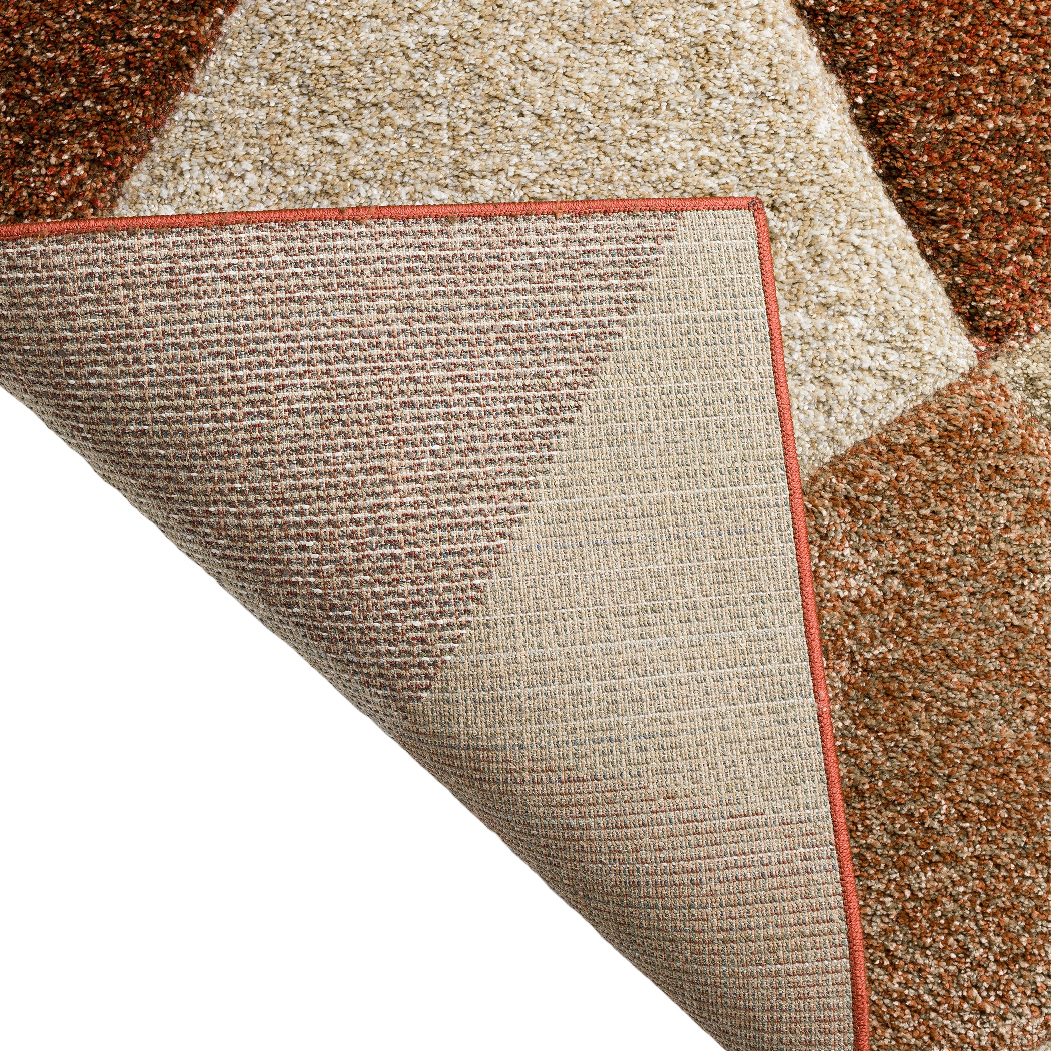 Transitional CO1 Paprika Red Rug 3'1" x 5' #shape_Rectangle