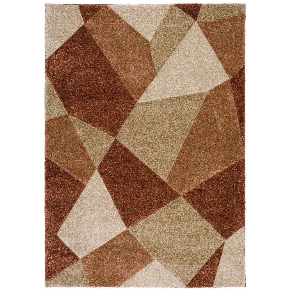 Carmona CO1 Paprika Red Area Rug #color_paprika red