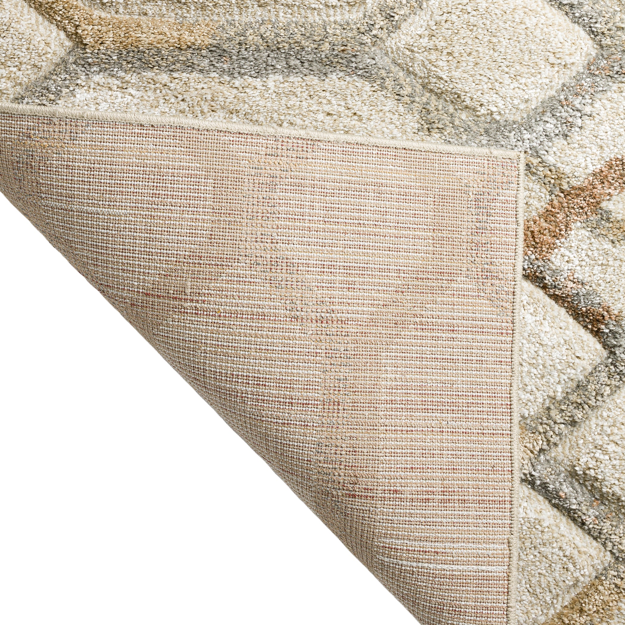 Transitional CO7 Linen Brown Rug 3'1" x 5' #shape_Rectangle