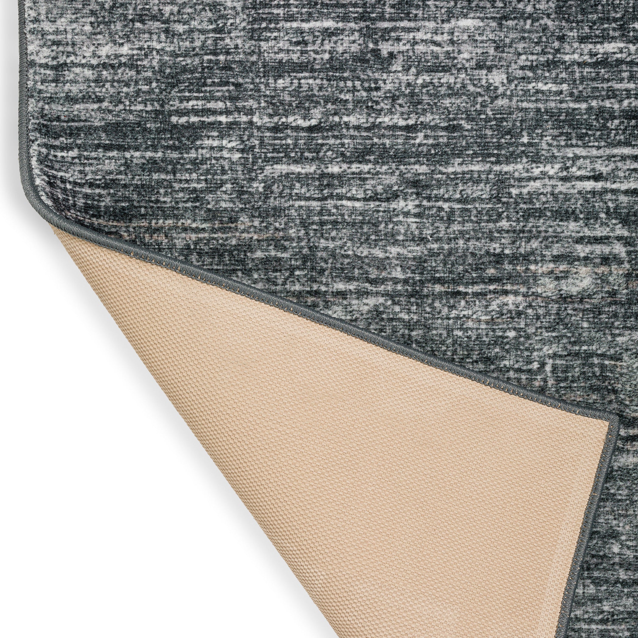 Indoor/Outdoor Transitional CR1 Charcoal Gray Rug 2' x 3' #shape_Rectangle