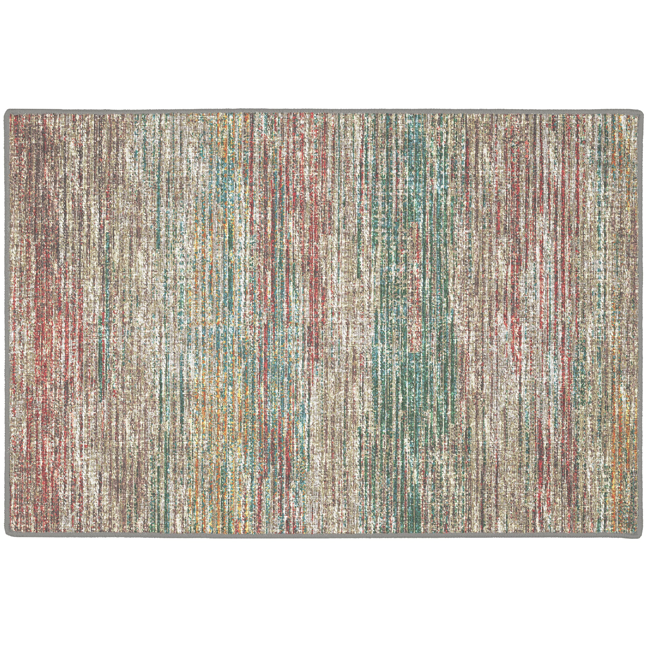 Indoor/Outdoor Transitional CR1 Mocha Brown Rug 2' x 3' #shape_Rectangle
