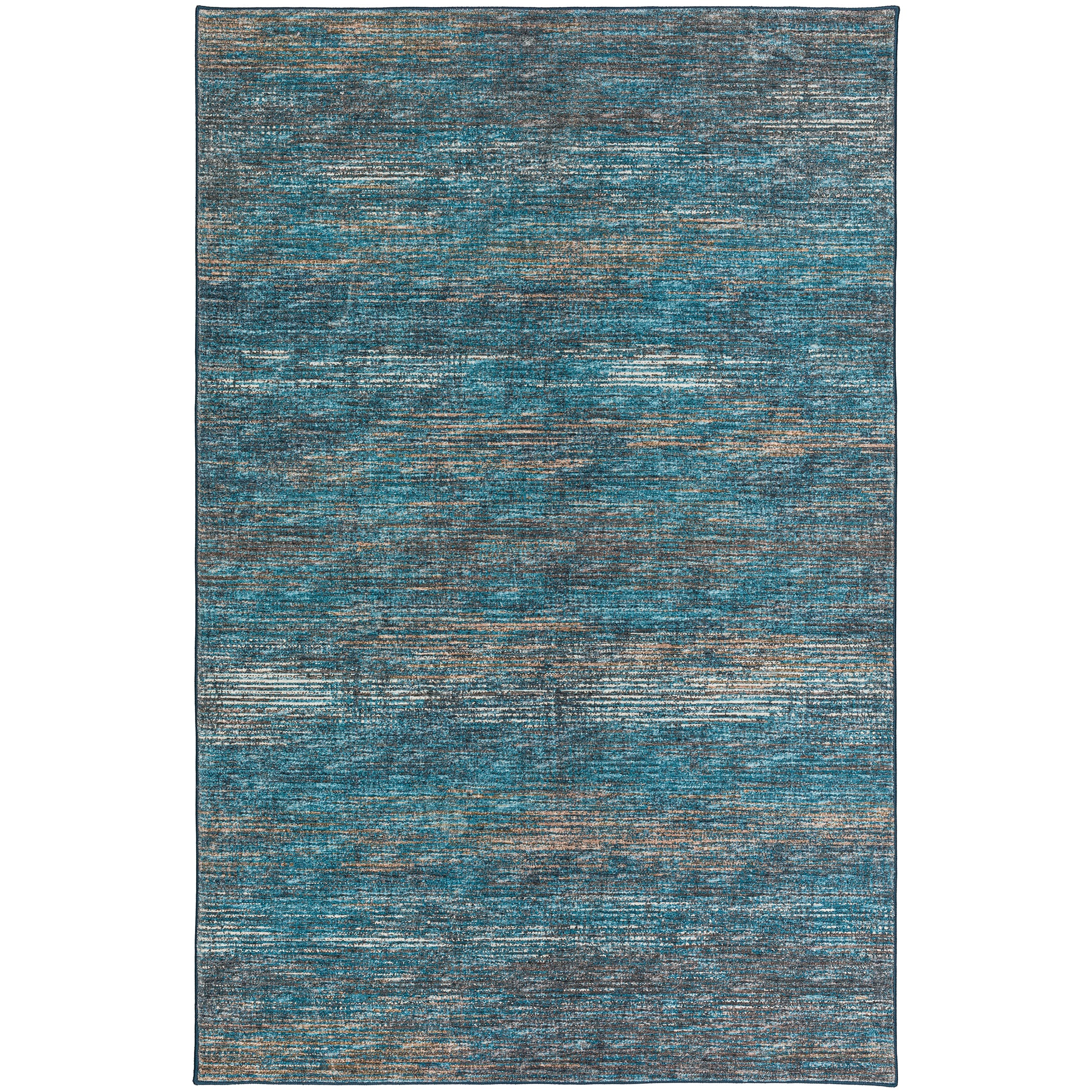 Indoor/Outdoor Transitional CR1 Navy Blue Rug 3' x 5' #shape_Rectangle