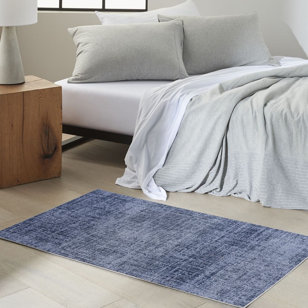 Currents CUR01 Navy Blue Rug #color_navy blue