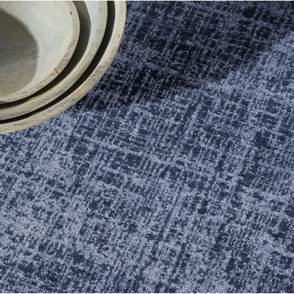 Currents CUR01 Navy Blue Rug #color_navy blue