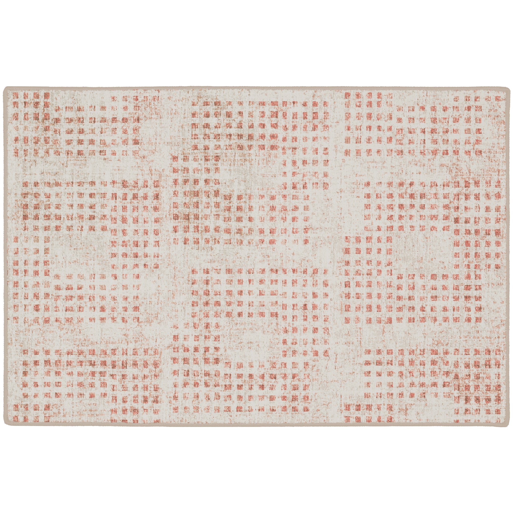 Indoor/Outdoor Transitional DA1 Linen Ivory Rug 2' x 3' #shape_Rectangle